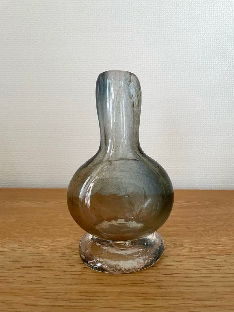 【お値下げ】LAN glasswork ガラス 花器 フラワーベース