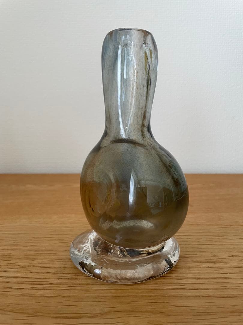 【お値下げ】LAN glasswork ガラス 花器 フラワーベース
