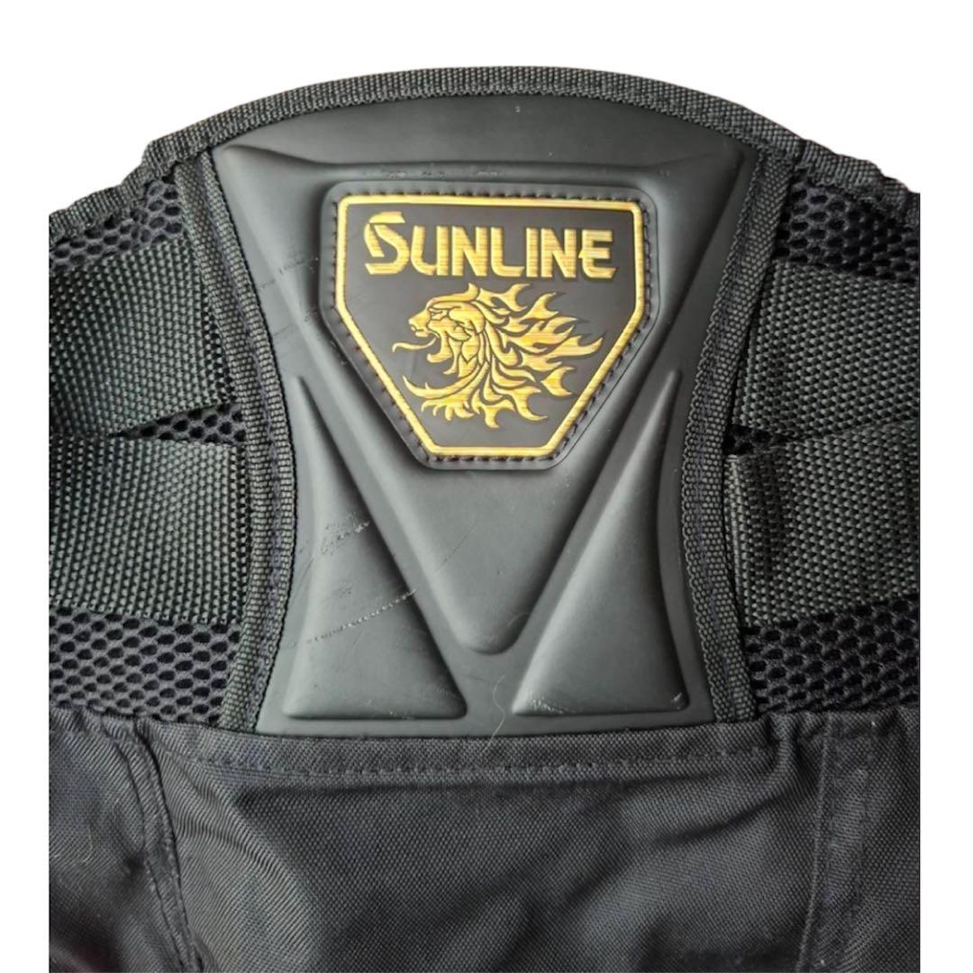 サンラインDiAPLEXサーモセレクトシェルスーツベストヒップガードの３点セット