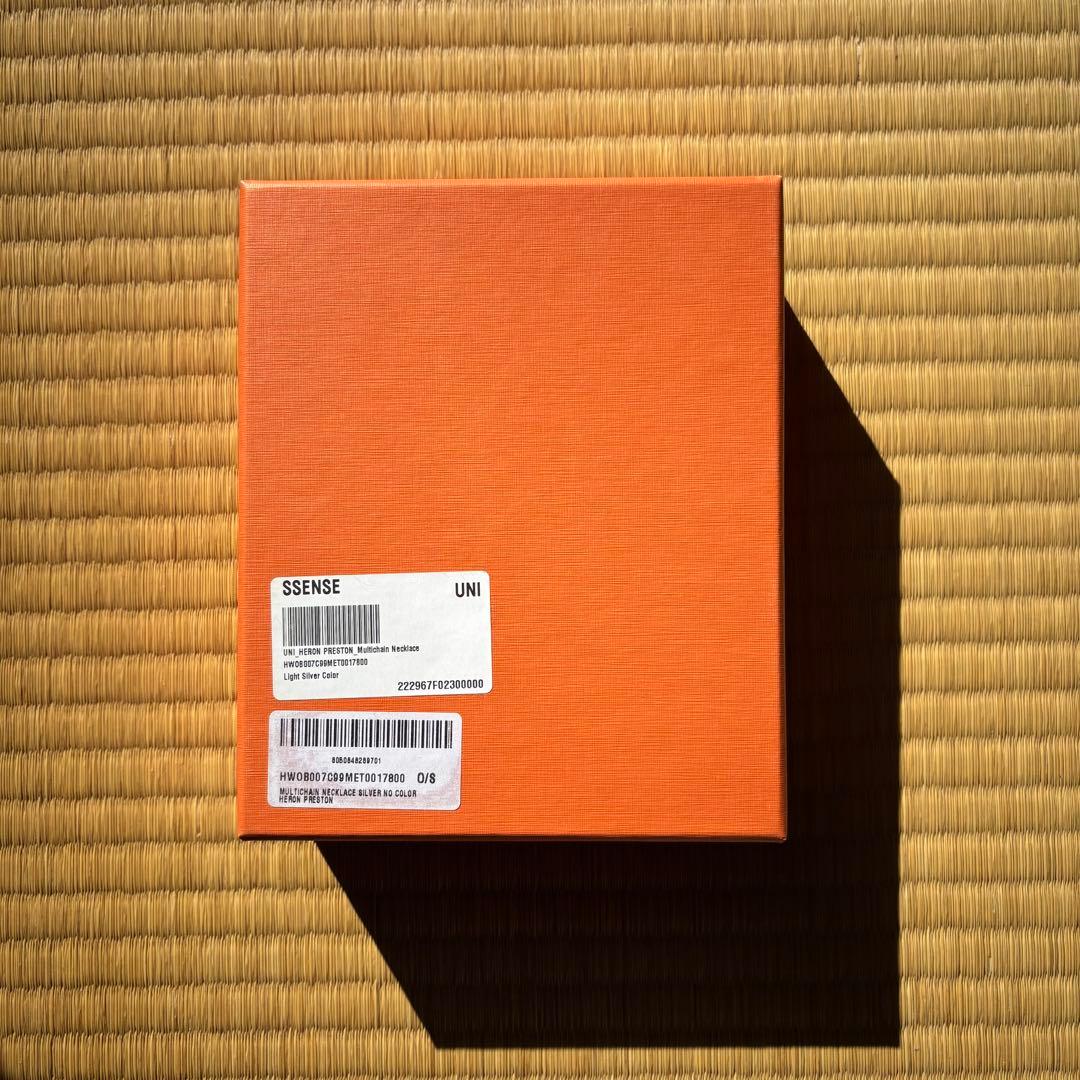 HERON PRESTON チェーンネックレス