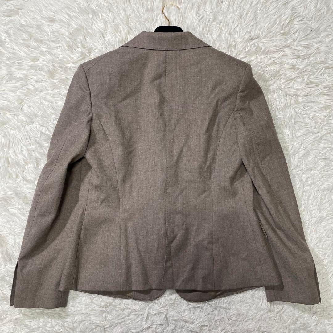 美品 23区 スーツセットアップ ジャケット パンツ 大きいサイズ イタリア生地