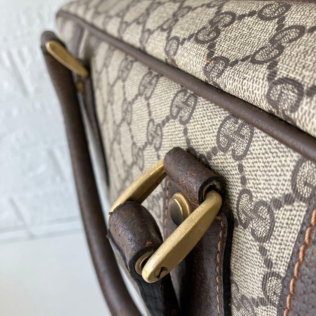 グッチ　ボストンバッグ　GG柄　PVC　3762