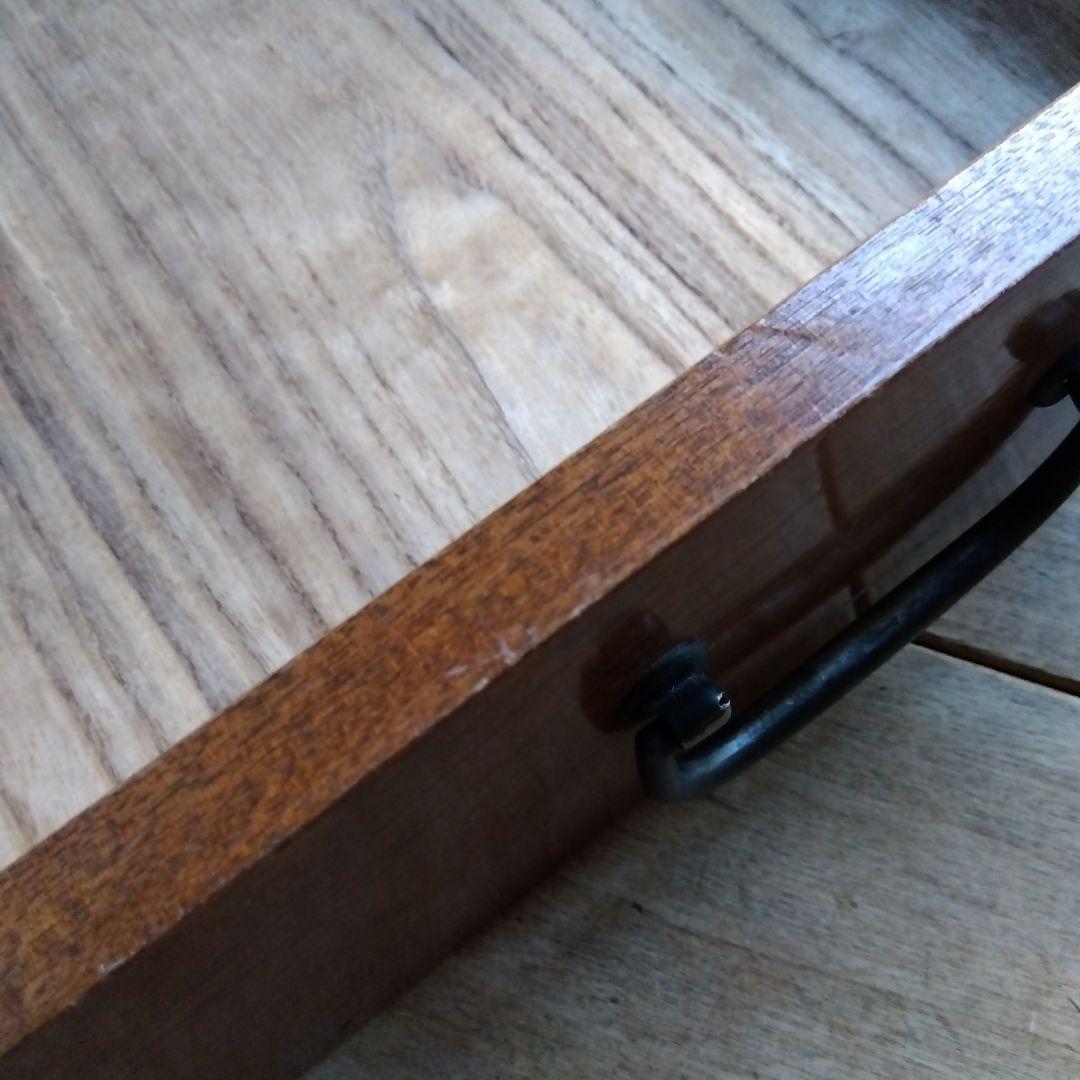 食器棚 レトロガラス戸棚 古家具 収納棚