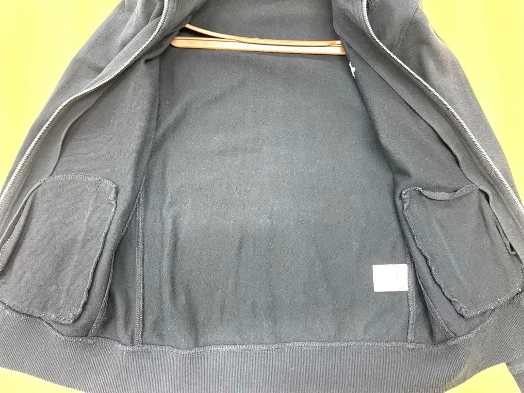 廃盤✨️バーバリーブラックレーベル リアルファー付きパーカー ノバチェック 黒 M