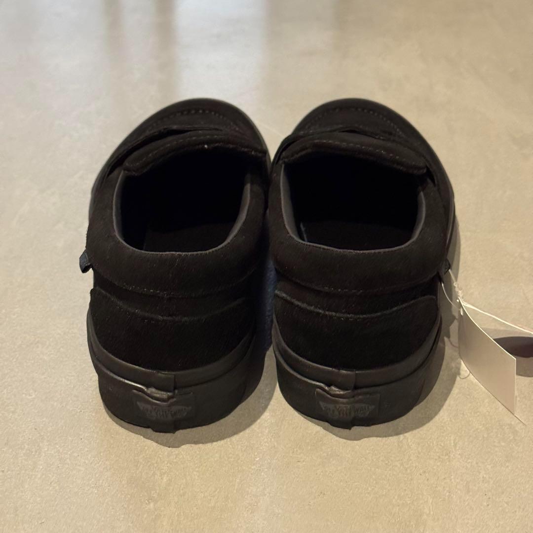 VANS バンズ ローファー V196CF CN スエード ブラック 23.5