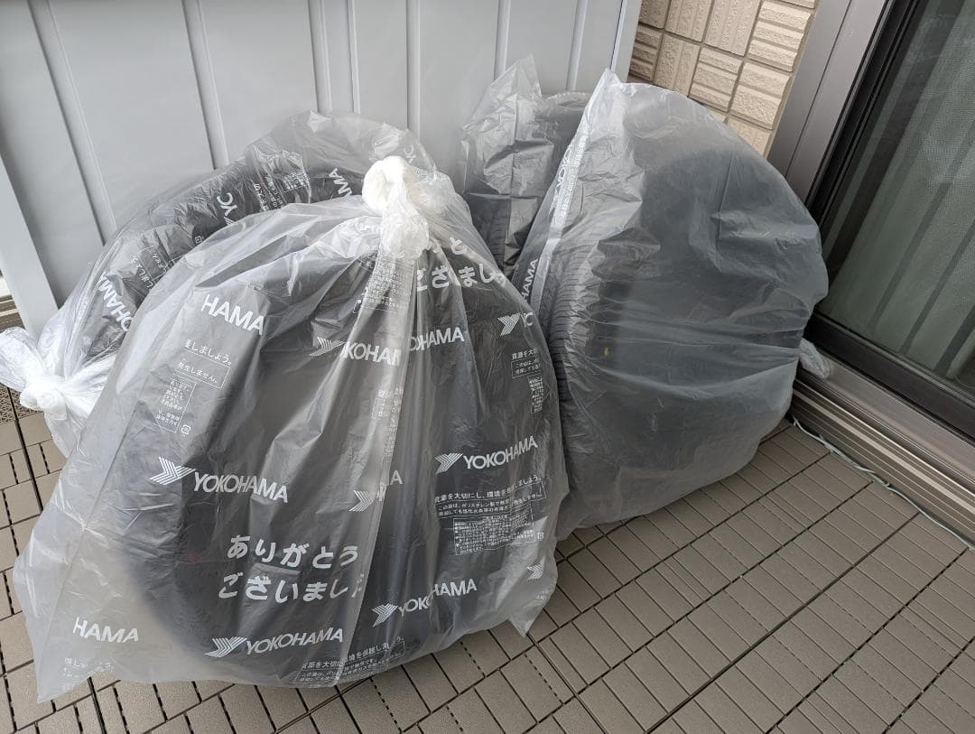 【★新車外し】 TURANZA ER33 純正16インチ タイヤ 4本セット