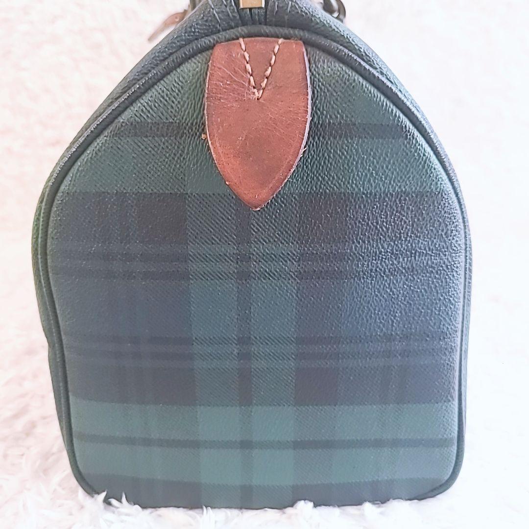 ポロラルフローレン 90s チェック柄 ボストンバッグ ヴィンテージ