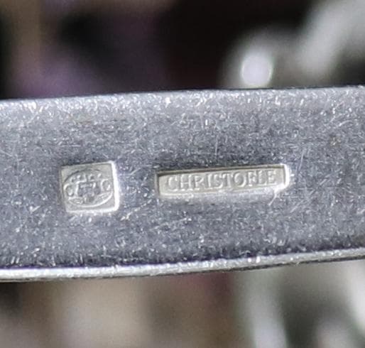 アンティーク・クリストフル カトラリーレスト 希少モデル ルイ15世 6個