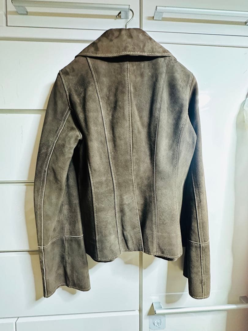 DKNY ブラウン スエードジャケット　Mサイズ
