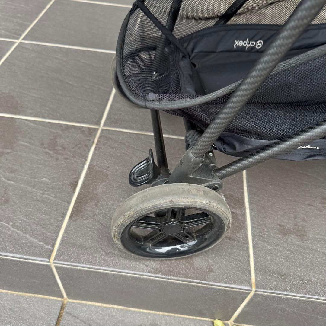 cybex メリオ カーボン 2021 ブラック(ドリンクホルダー他おまけ付き)