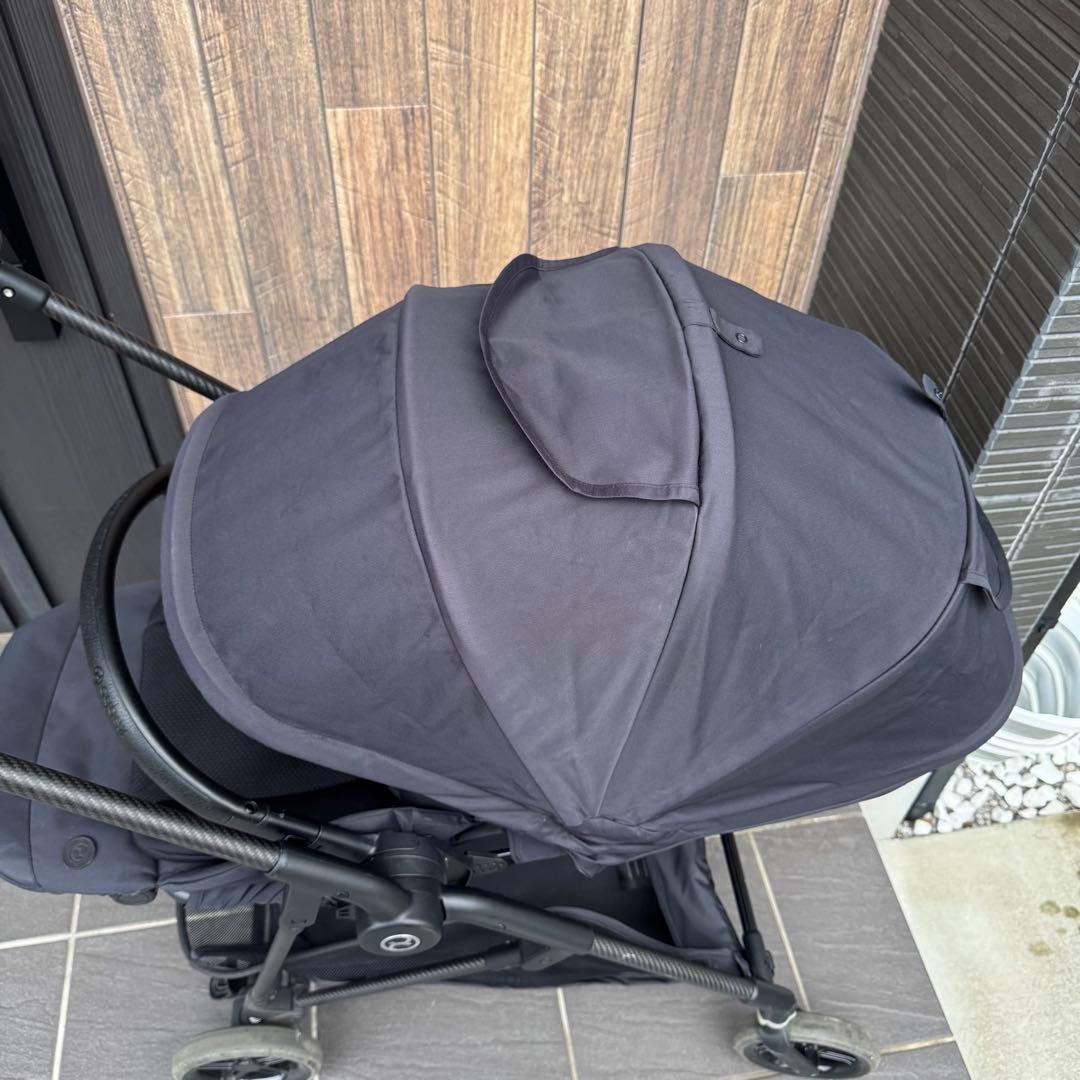 cybex メリオ カーボン 2021 ブラック(ドリンクホルダー他おまけ付き)