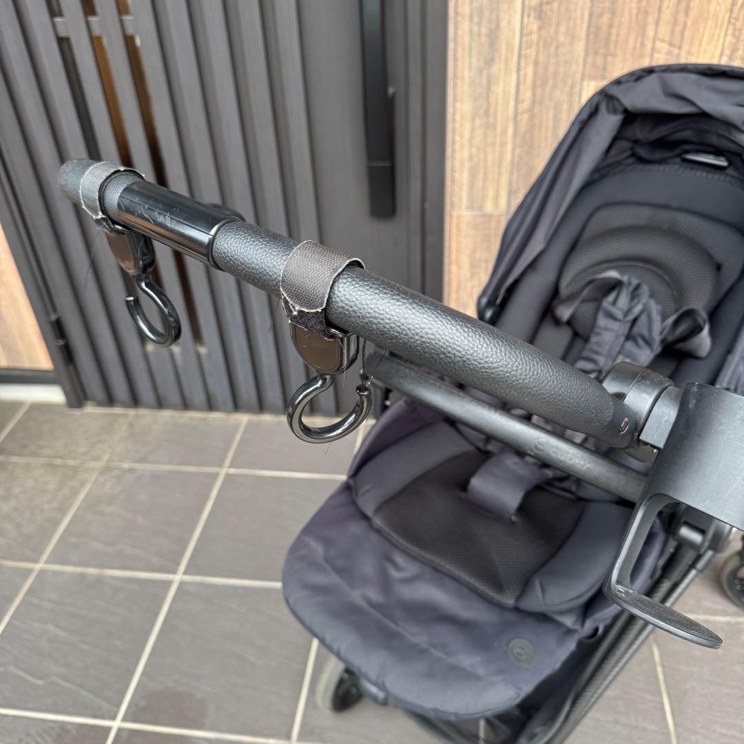 cybex メリオ カーボン 2021 ブラック(ドリンクホルダー他おまけ付き)