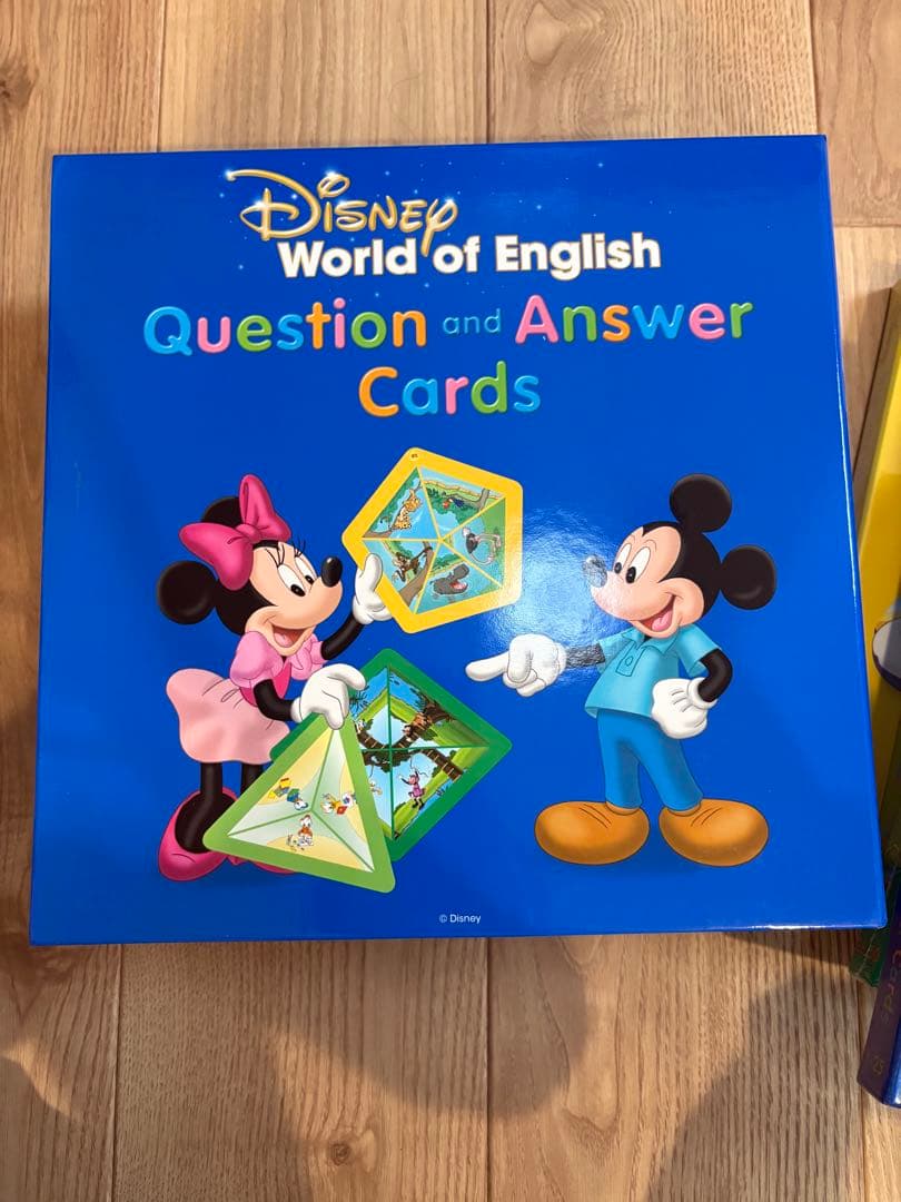 【新品】Disney World of English 質問と回答カードセット