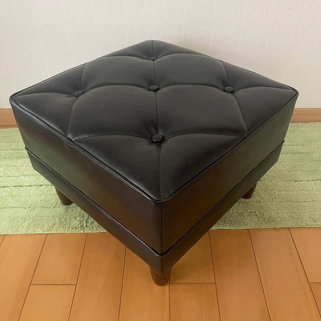 【カリモク60】 オットマン スタンダードブラック karimoku