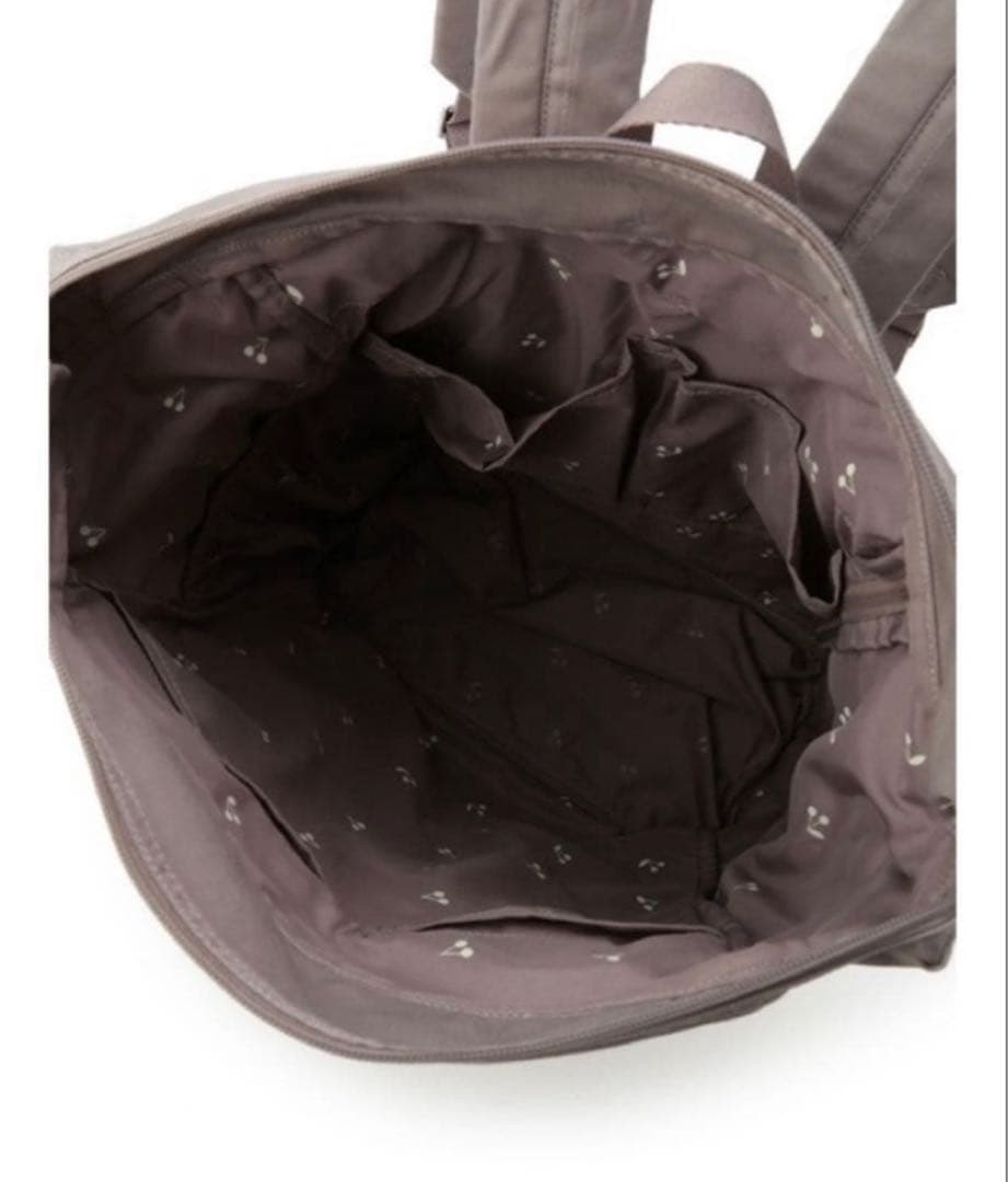 ジェラートピケ 2way マザーズバッグ グレー 新品 gelato pique