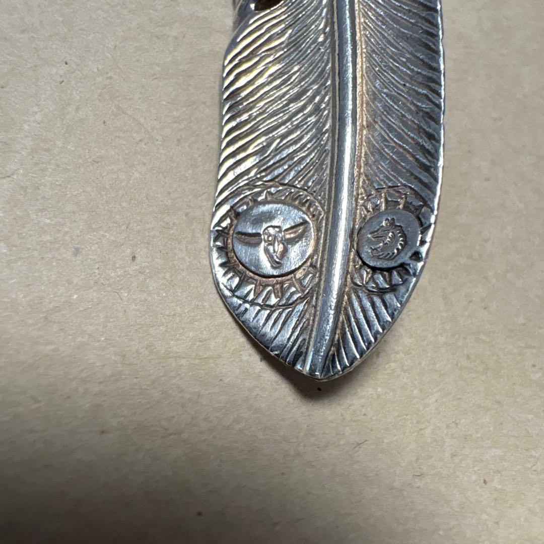 Y*N様 TADY&KING ハート特大フェザー 銀縄オニキス