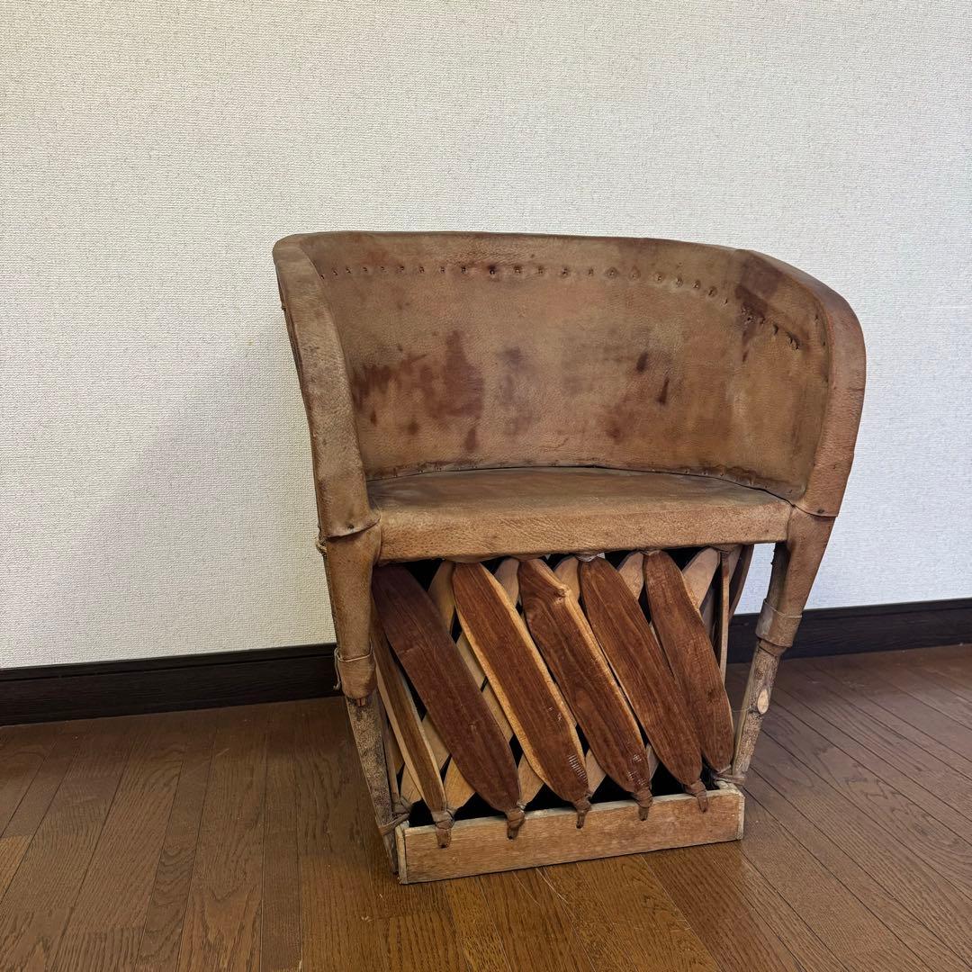 エキパルチェア メキシコ 民芸 椅子 スツール 古道具 ビンテージ 世界 骨董