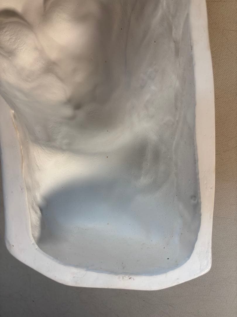 石膏像　メディチ　デッサン　半面像　美術　絵画　オブジェ　彫刻　アート