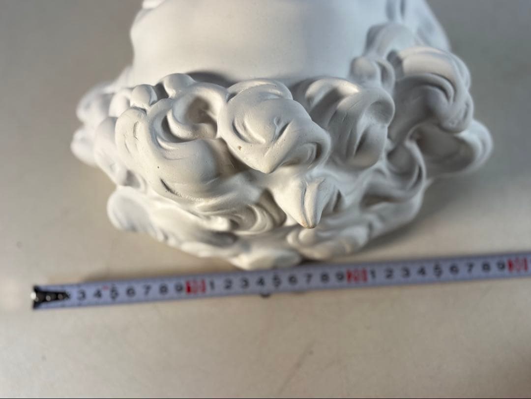 石膏像　メディチ　デッサン　半面像　美術　絵画　オブジェ　彫刻　アート