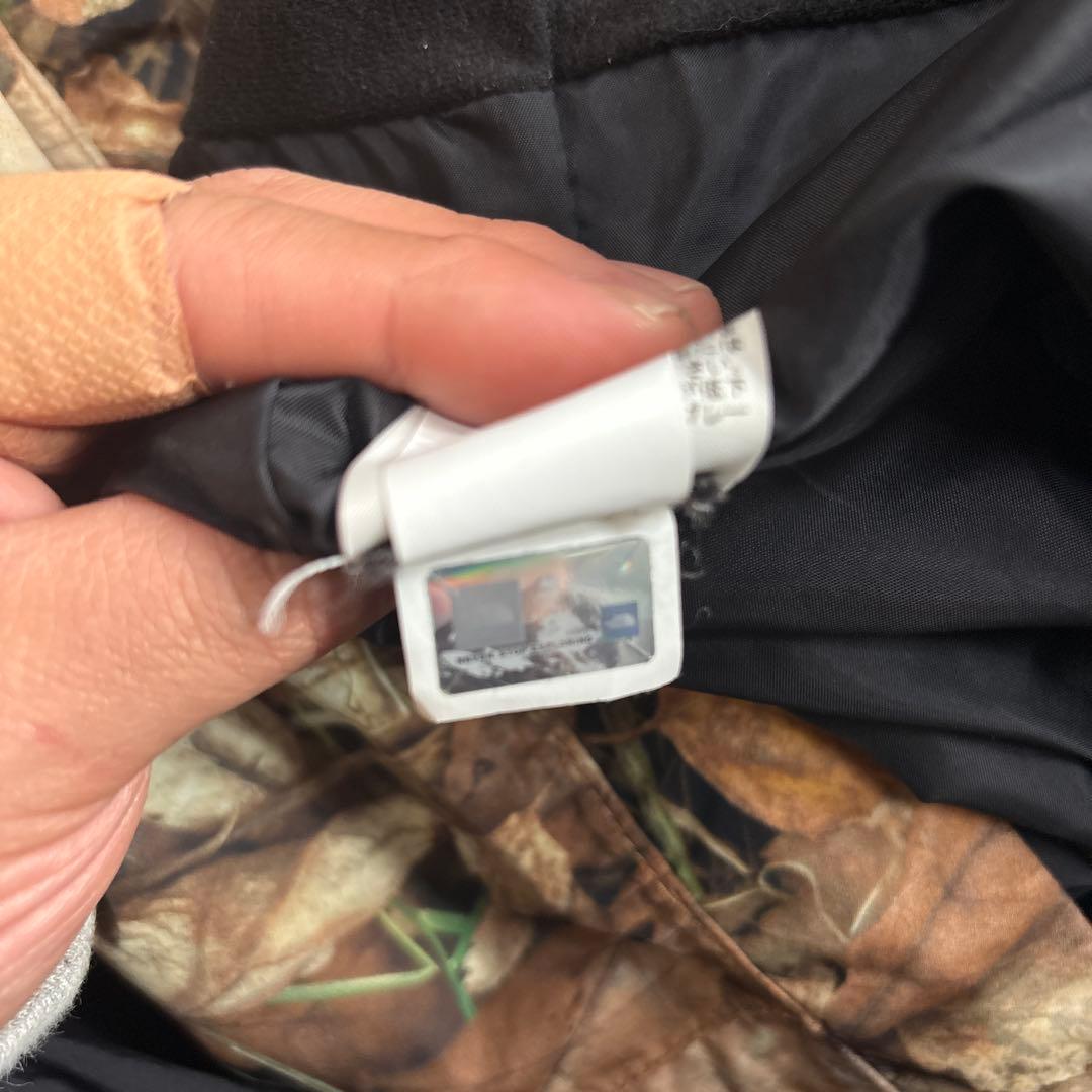 シュプリーム ノースフェイス　マウンテンライトジャケット 枯葉