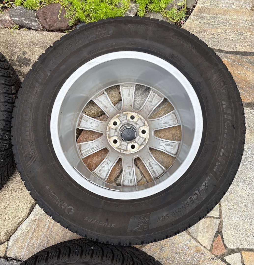 美品　Audi 純正 Q5 235/65 R17 スタッドレス ホイールセット