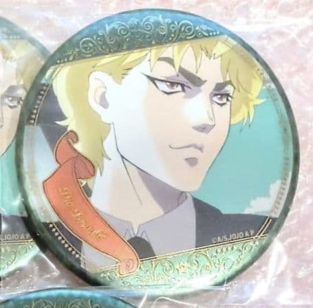 ディオ・ブランドー アニメ展 場面写缶バッジ ジョジョの奇妙な冒険