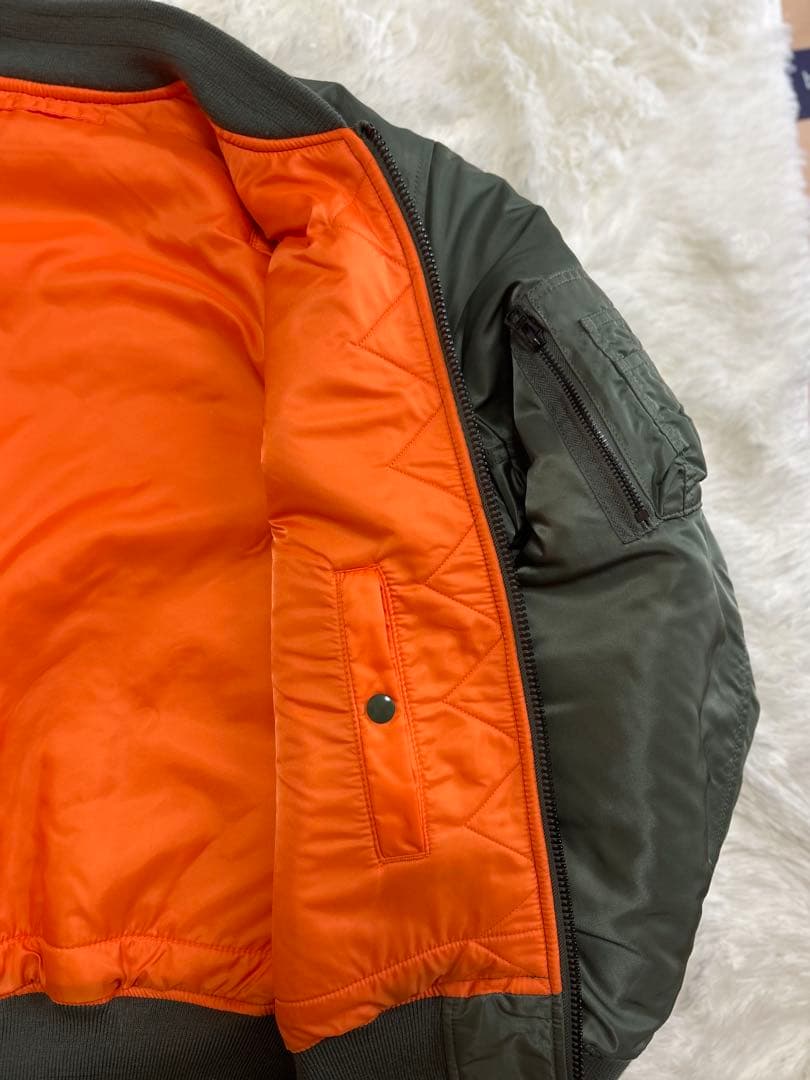 ALPHA INDUSTRIES MA-1フライトジャケット リバーシブル