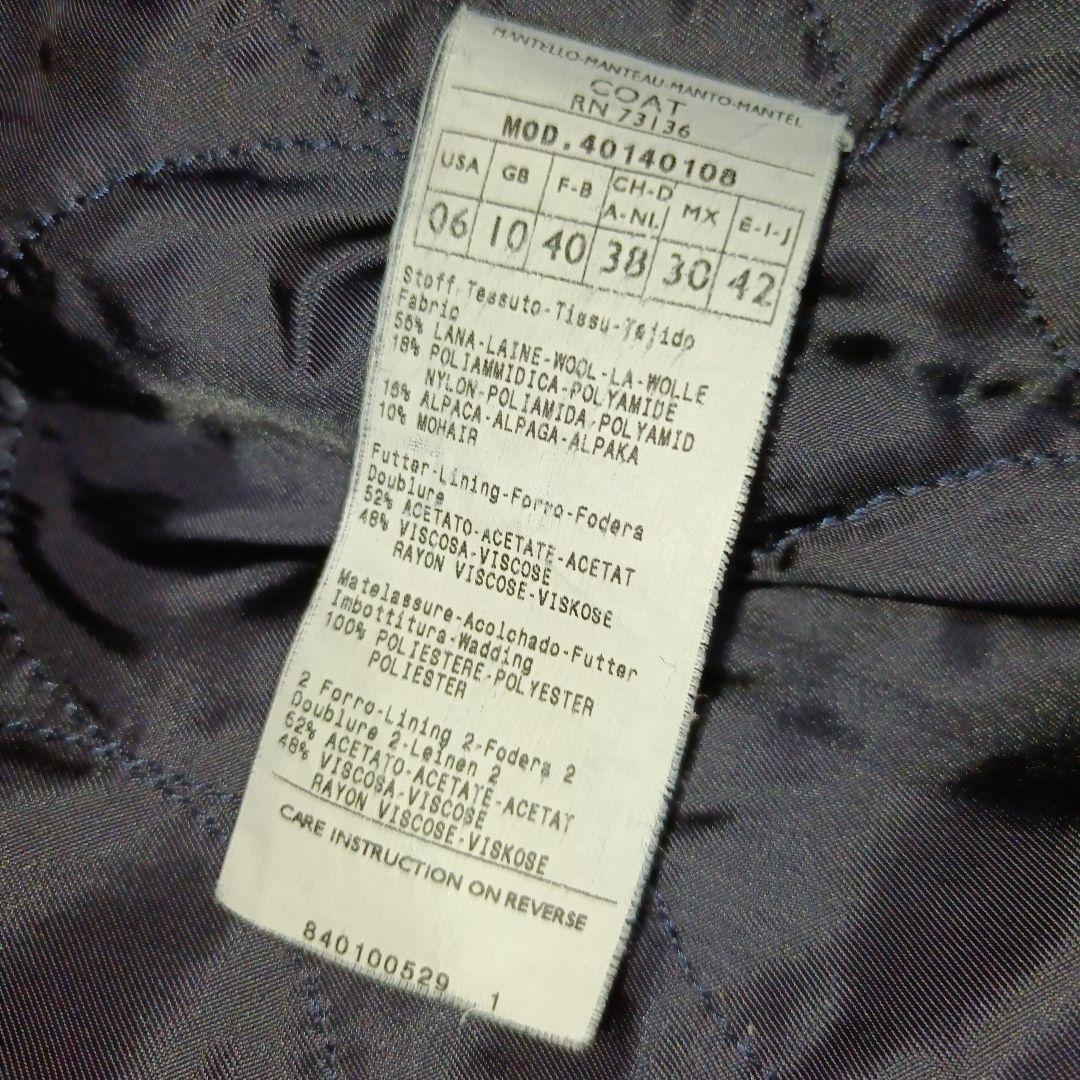 美品■MAX＆Co モヘヤ・アルパカ混 ウール ロングコート　ツイード