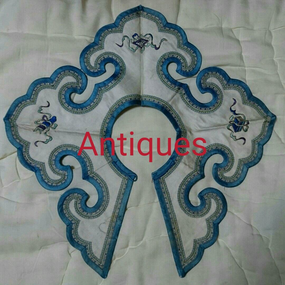 清朝時代とおぼしき襟飾り