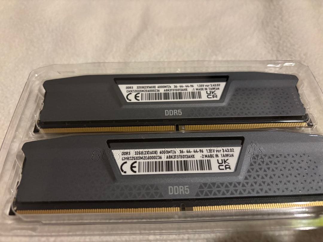 メモリー Corsair Vengeance DDR5 32GB 6000MHz