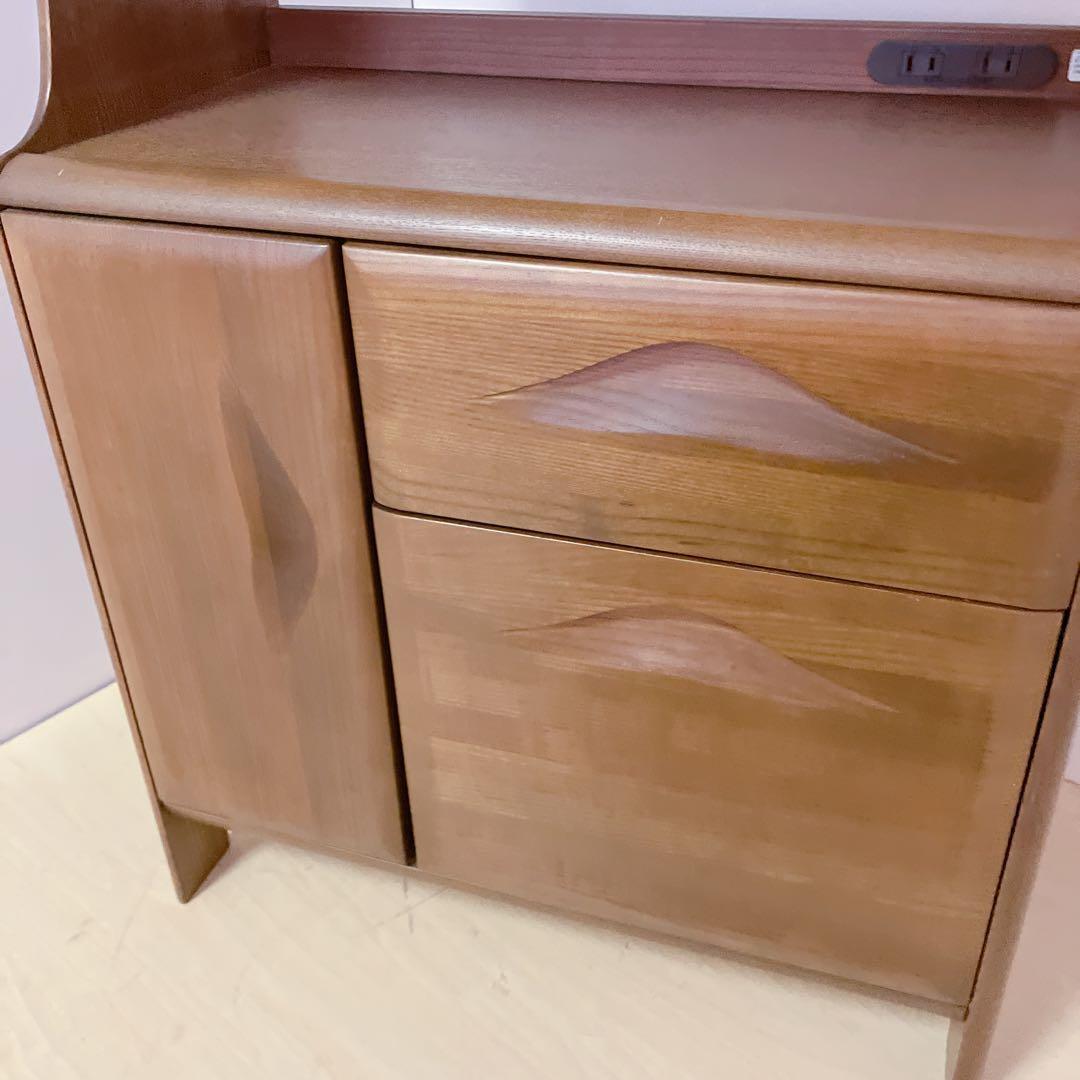 Karimoku カリモク 木製 電話台、FAX台　キャビネット　サイドボード