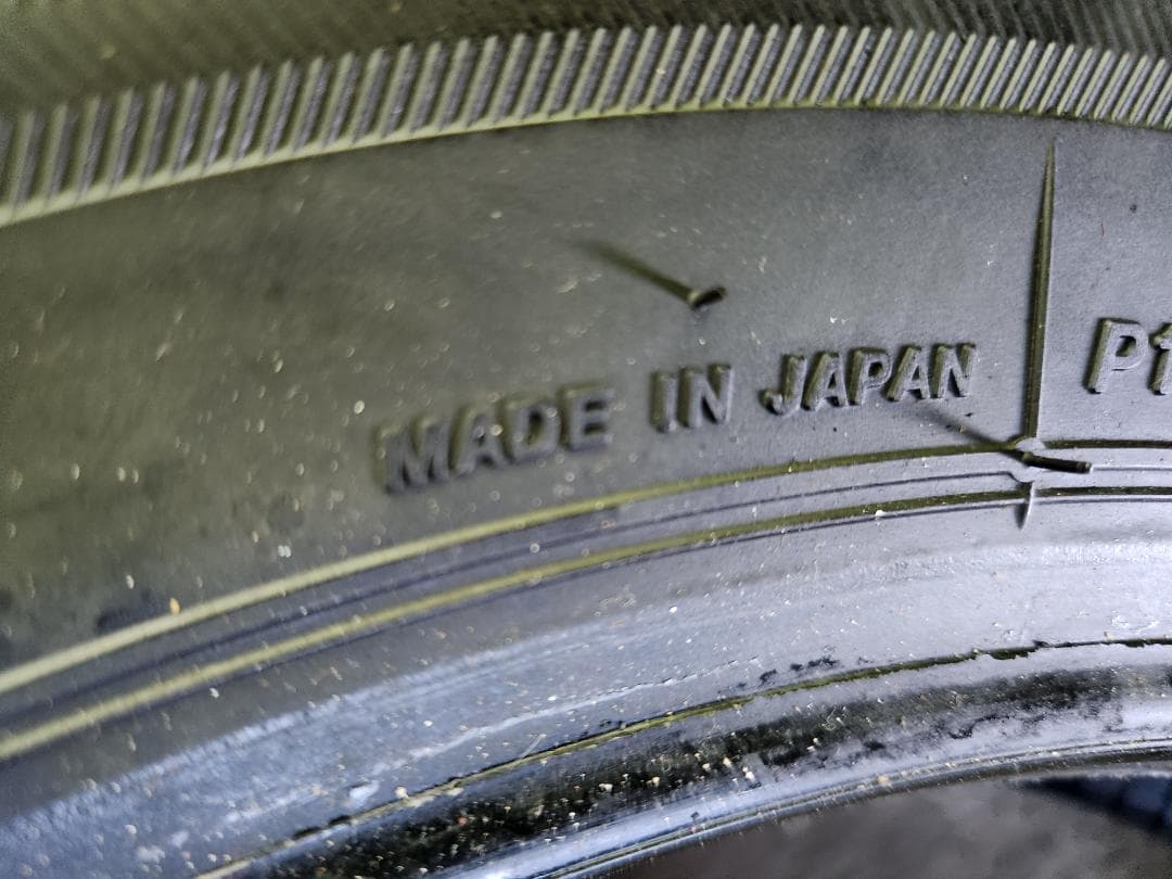 送料込☆2022年製 ブリヂストンタイヤ 155/80R14 LT日本製☆4本