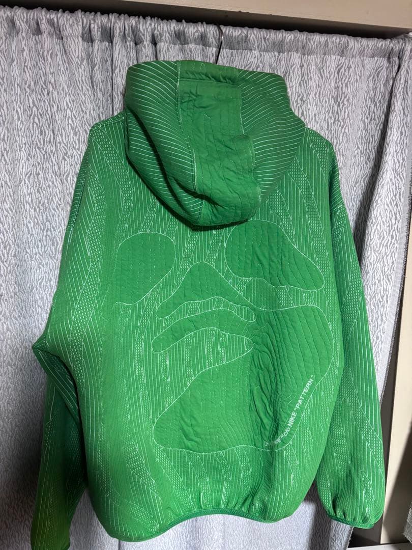 ア*ん様 Nike オフホワイトコラボグリーン パーカー XXL 希少サイズ