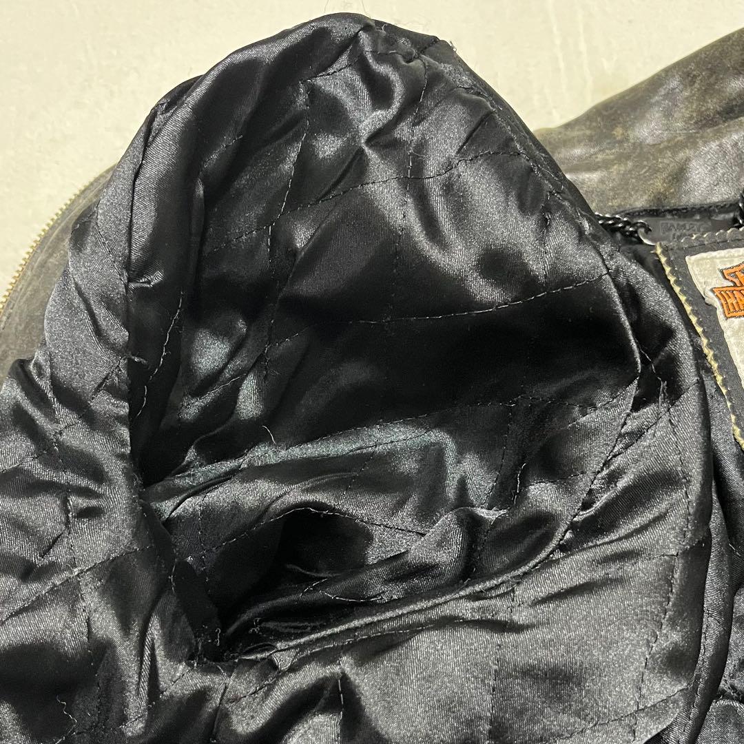 HARLEY-DAVIDSON シングルライダース　レザー　極上肉厚