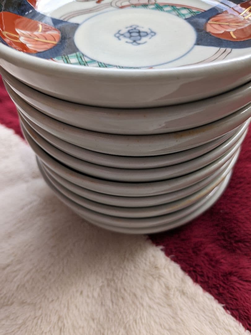 有田焼　文三窯　豆皿10枚