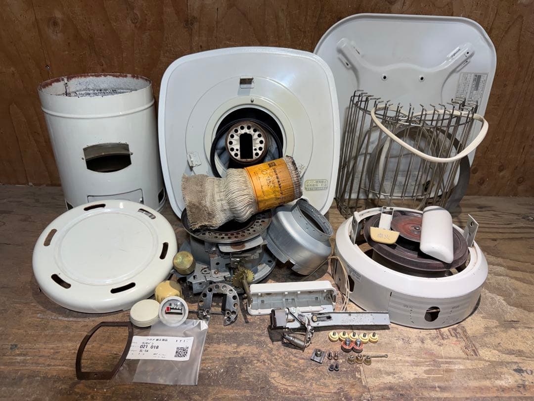 芯乾燥済 石油ストーブ コロナ SL-50 レトロ 分解メンテナンス済 89年製