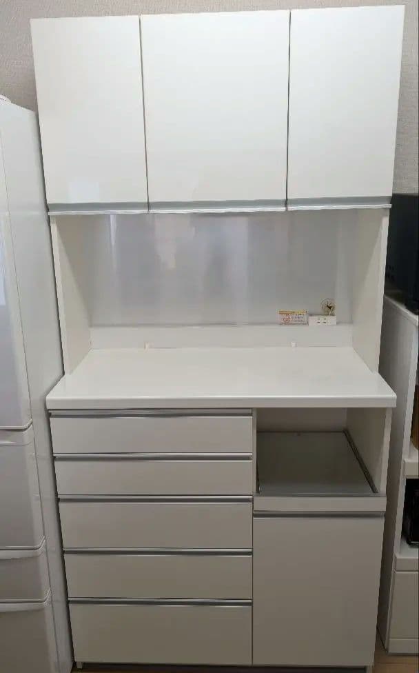 Pamounaパモウナ　食器棚　ハイカウンター