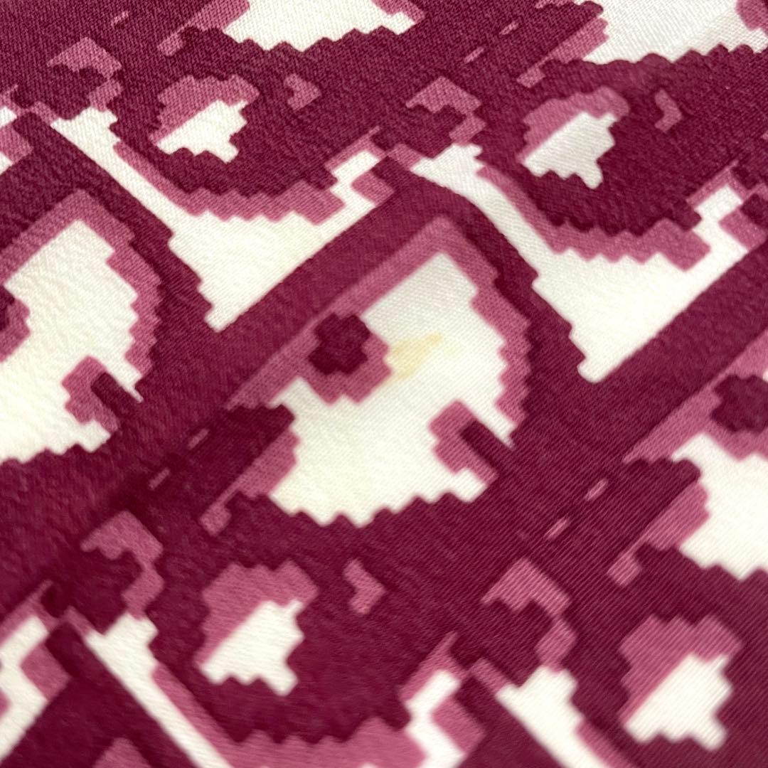 Y510-30　Dior　クリスチャンディオール　スカーフ　ロゴ　トロッター