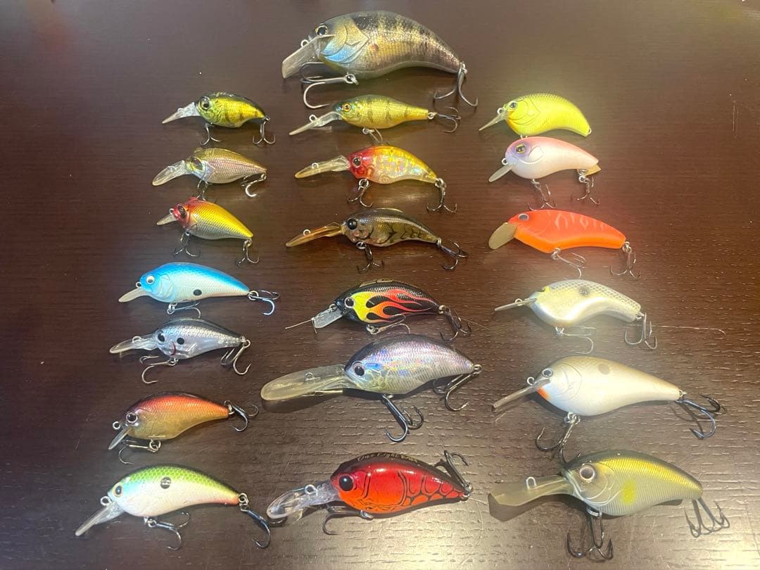 バス釣り　ルアーセット