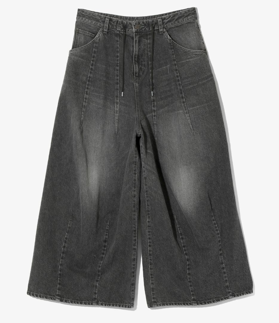 NEEDLES H.D. Buggy Pant Jean黒2バギーパンツ デニム
