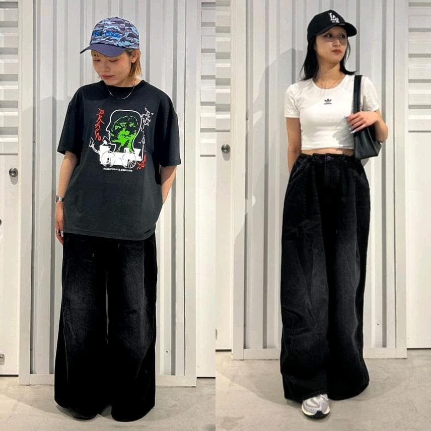 NEEDLES H.D. Buggy Pant Jean黒2バギーパンツ デニム