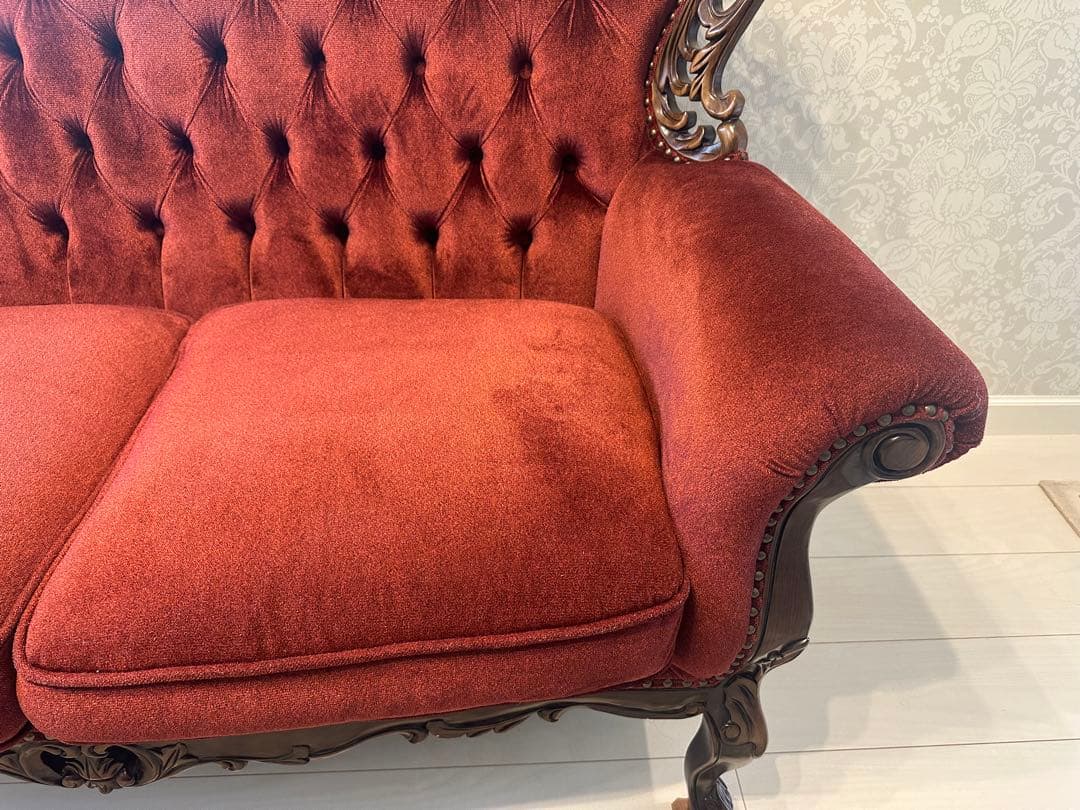 vivi &coco アンティーク ソファー 2人掛け 美品