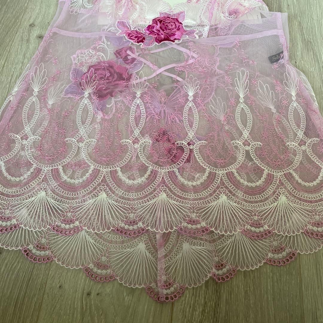 サルート　チュールレースキャミソール