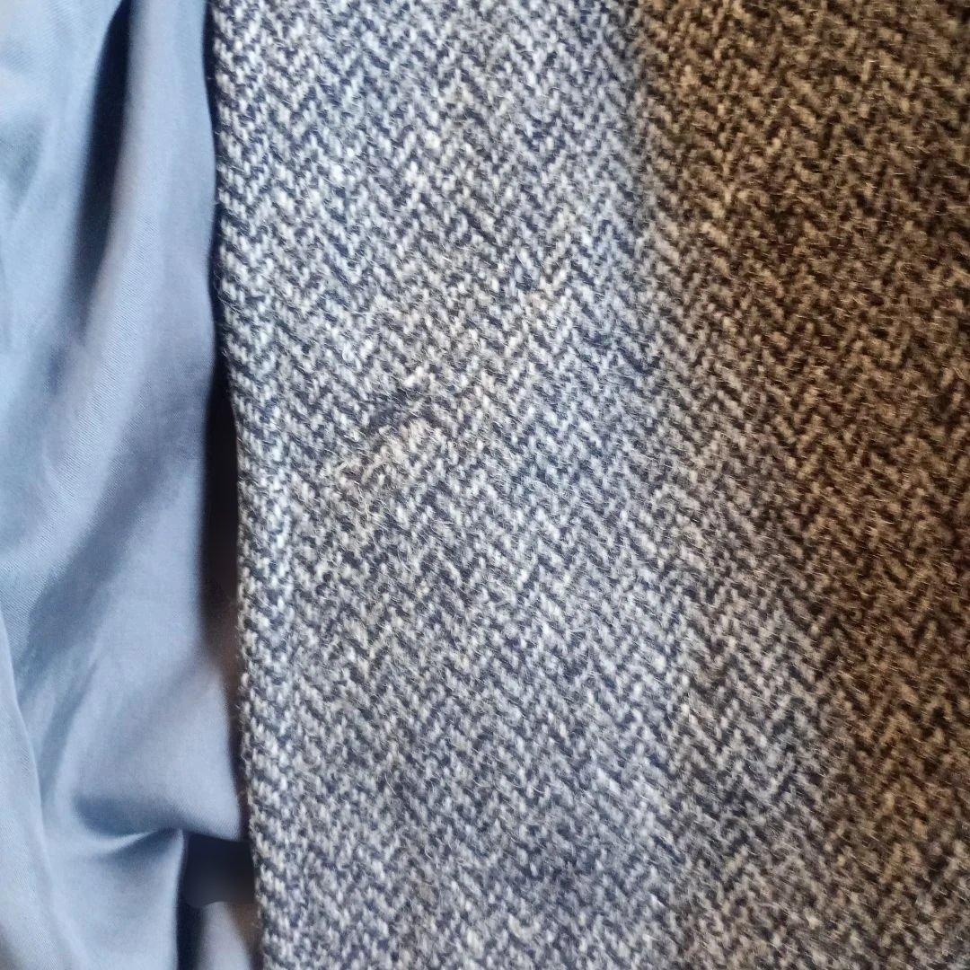 JPRESS HARRISTWEEDヘリンボーン ステンカラーコート