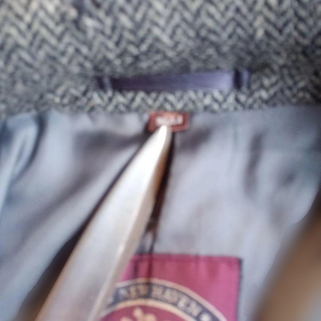 JPRESS HARRISTWEEDヘリンボーン ステンカラーコート