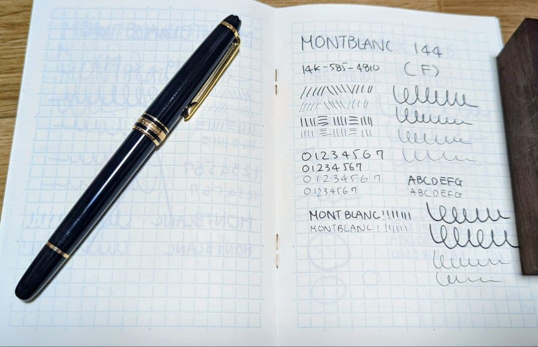 MONTBLANC 144 14K-585-4810 (F) モンブラン 万年筆