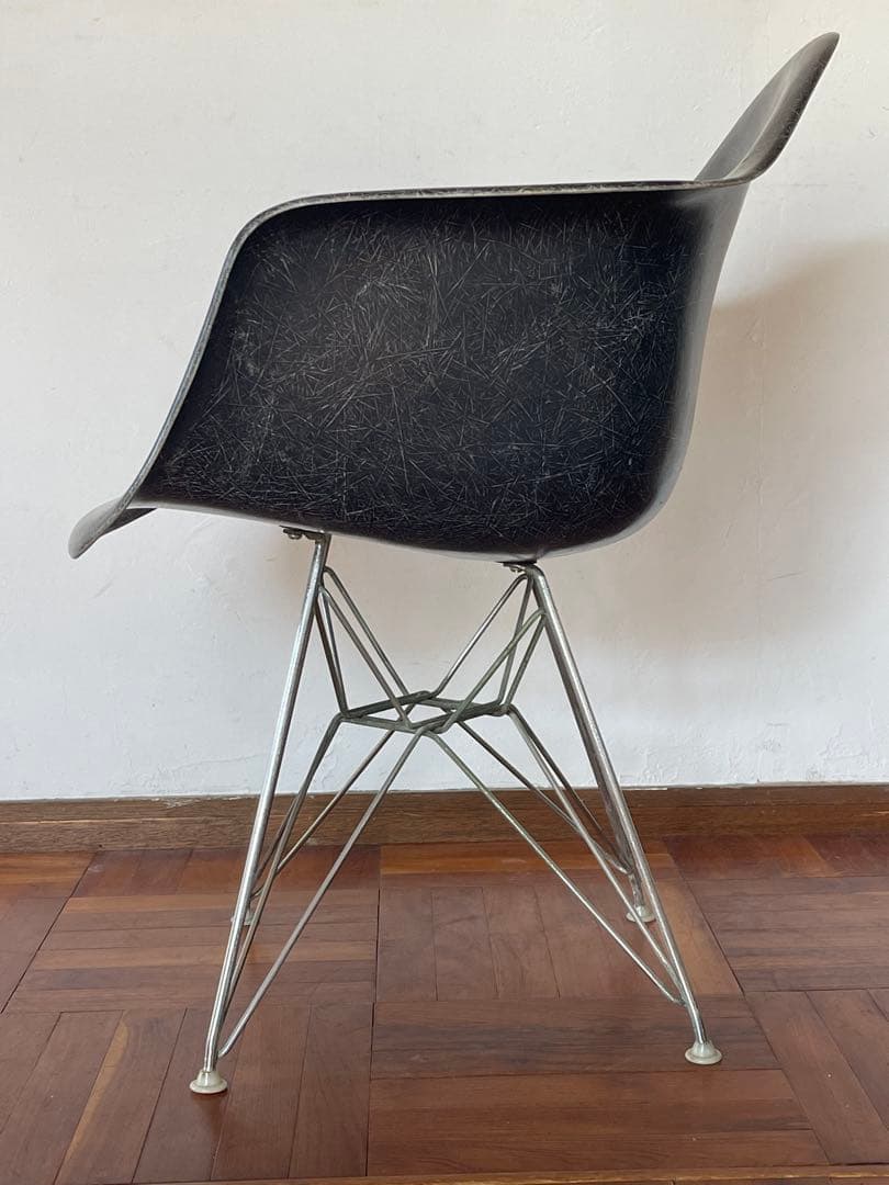 ハーマンミラー ヴィンテージ アーム シェルチェア エッフェル ベース ブラック