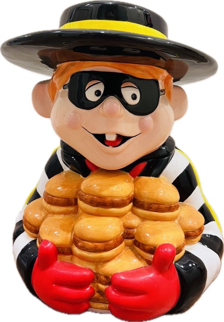 マクドナルド　ハンバーグラー　クッキージャー　ヴィンテージ　美品