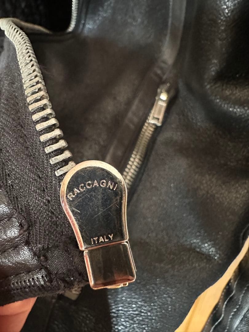 名作‼️RickOwensmoutonleather jacketdrkshdw