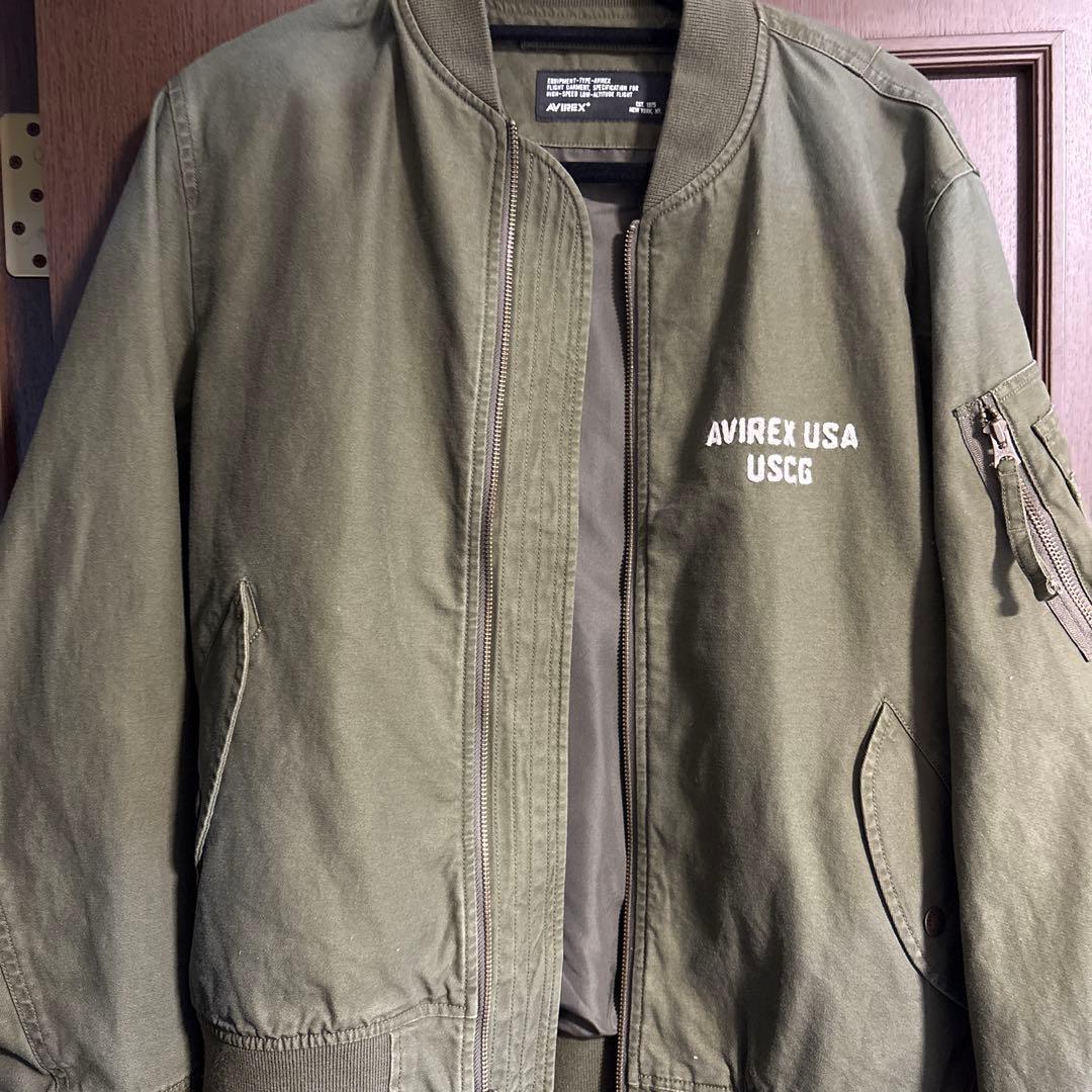 AVIREX フライトジャケット USCG